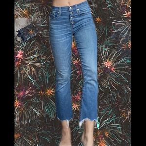Madewell CutOff Jeans; Size 26